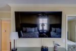 65 inch Smart TV in the second bedroom